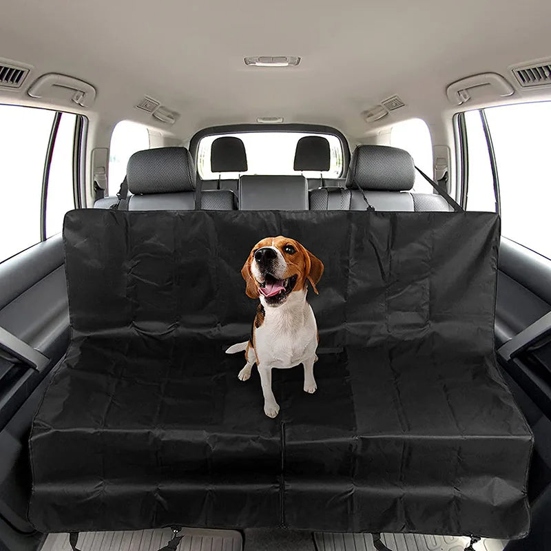 Waterproof Dog Car Seat Cover – Hammock Travel Mat for Back Seat Protection