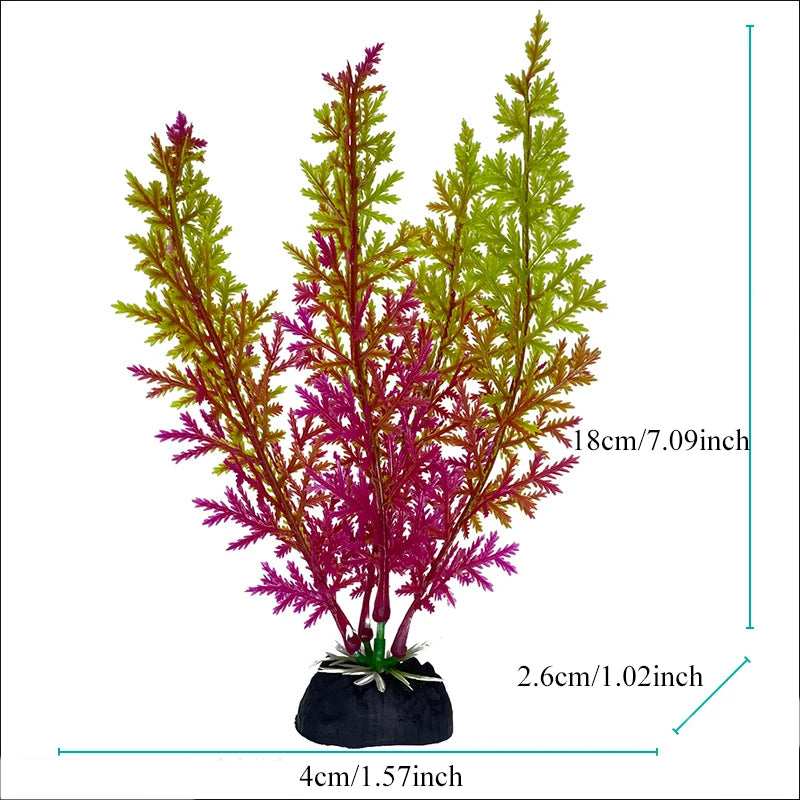 Artificial Aquarium Plants – Plastic Aquatic Tank Decorations