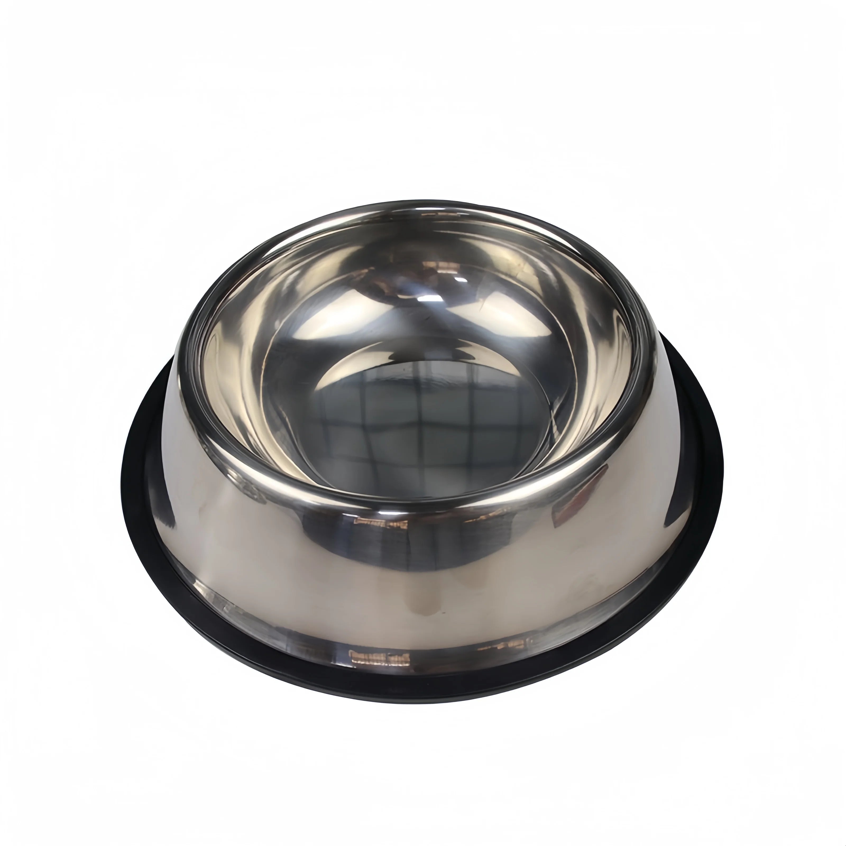 Stainless Steel Pet Feeding Bowl – Durable Food & Water Dish (6 Sizes)