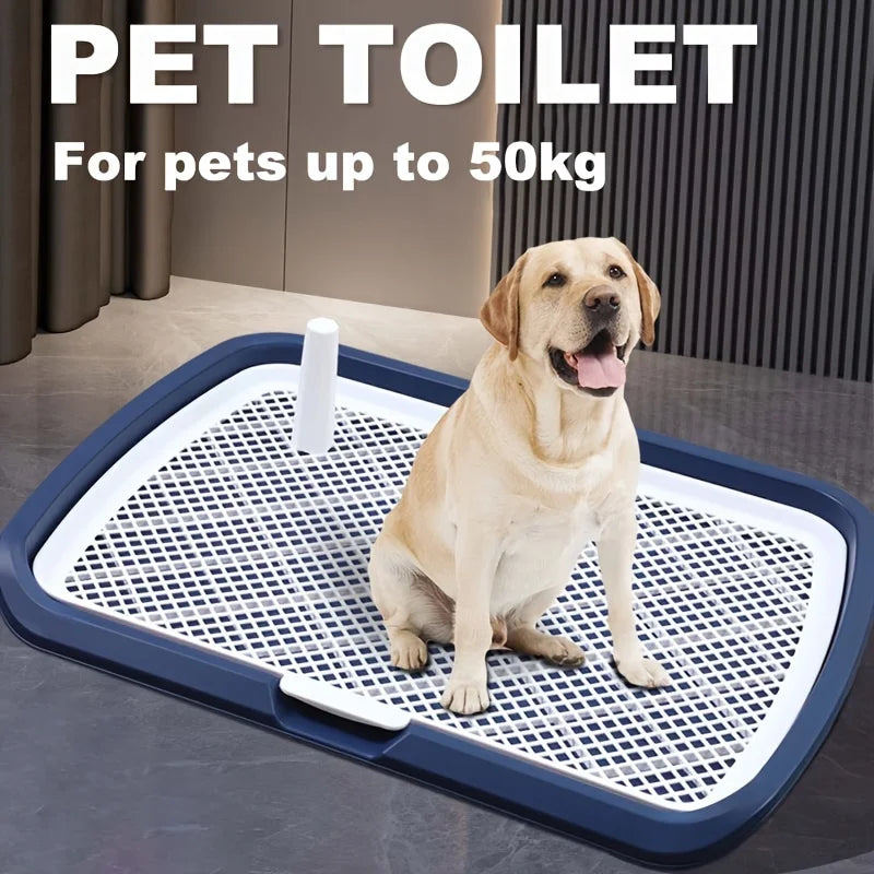 Dog Potty Training Tray with Removable Net – Reusable Pee Pad Holder