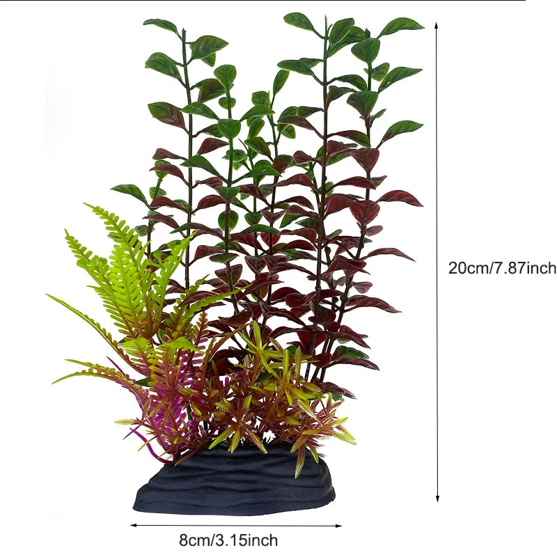 Artificial Aquarium Plants – Plastic Aquatic Tank Decorations