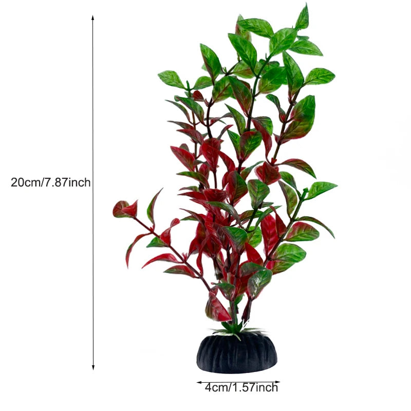 Artificial Aquarium Plants – Plastic Aquatic Tank Decorations
