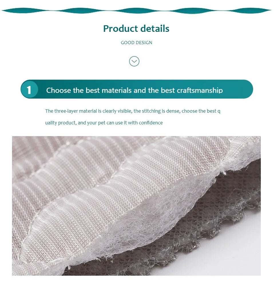 Extra Large Dog Cooling Mat – Summer Ice Pad Bed for Dogs & Cats