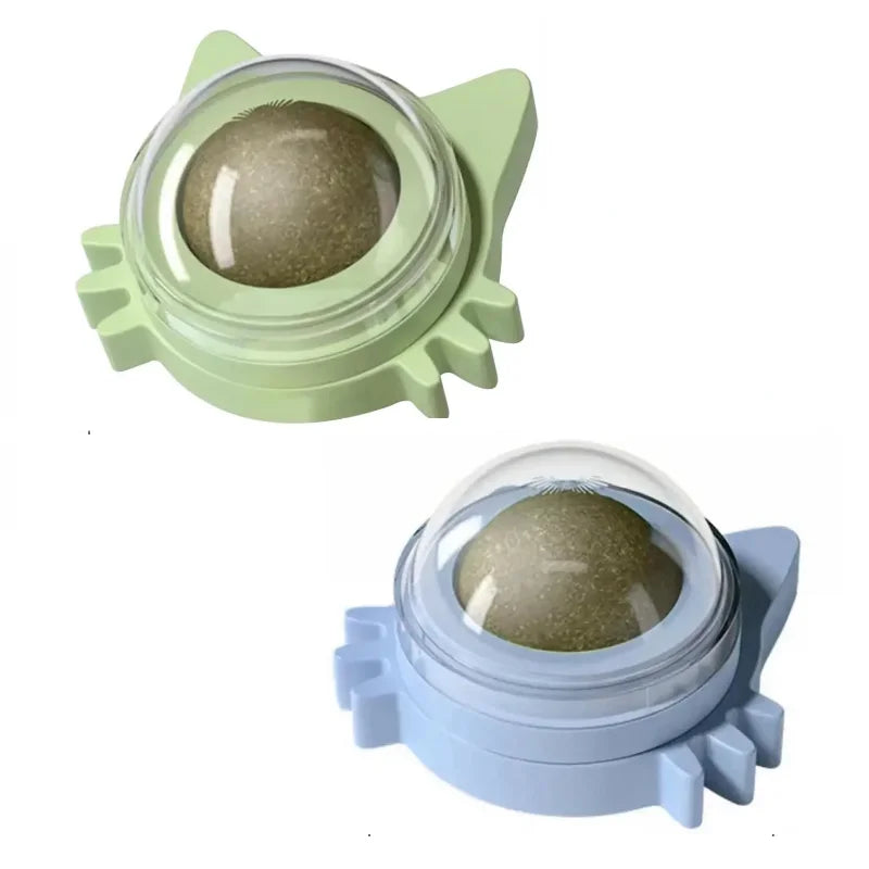 Lickable Catnip Balls – Chew Toy & Teeth Cleaner for Small to Medium Cats