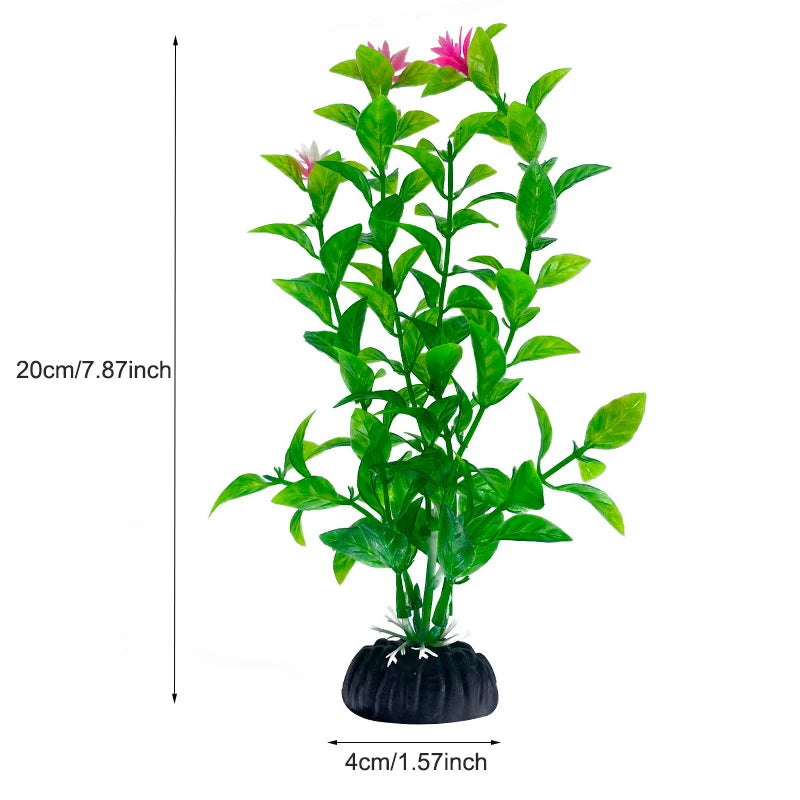 Artificial Aquarium Plants – Plastic Aquatic Tank Decorations