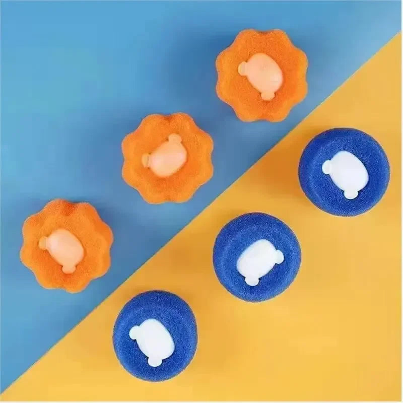 Reusable Pet Hair Remover Balls – Laundry Lint Catcher for Washing Machines