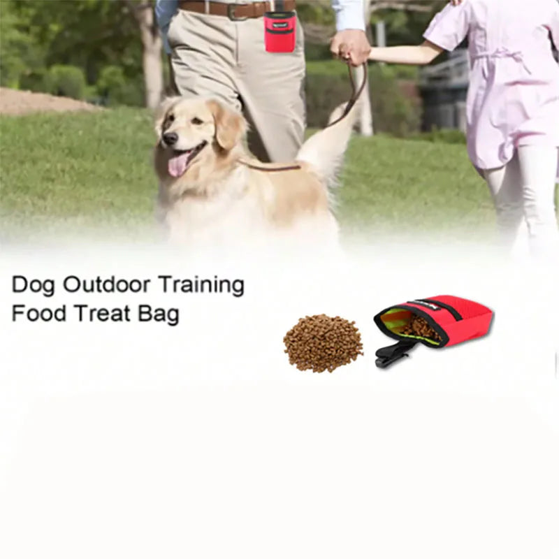 Dog Training Treat Pouch – Snack Reward Waist Bag for Pets