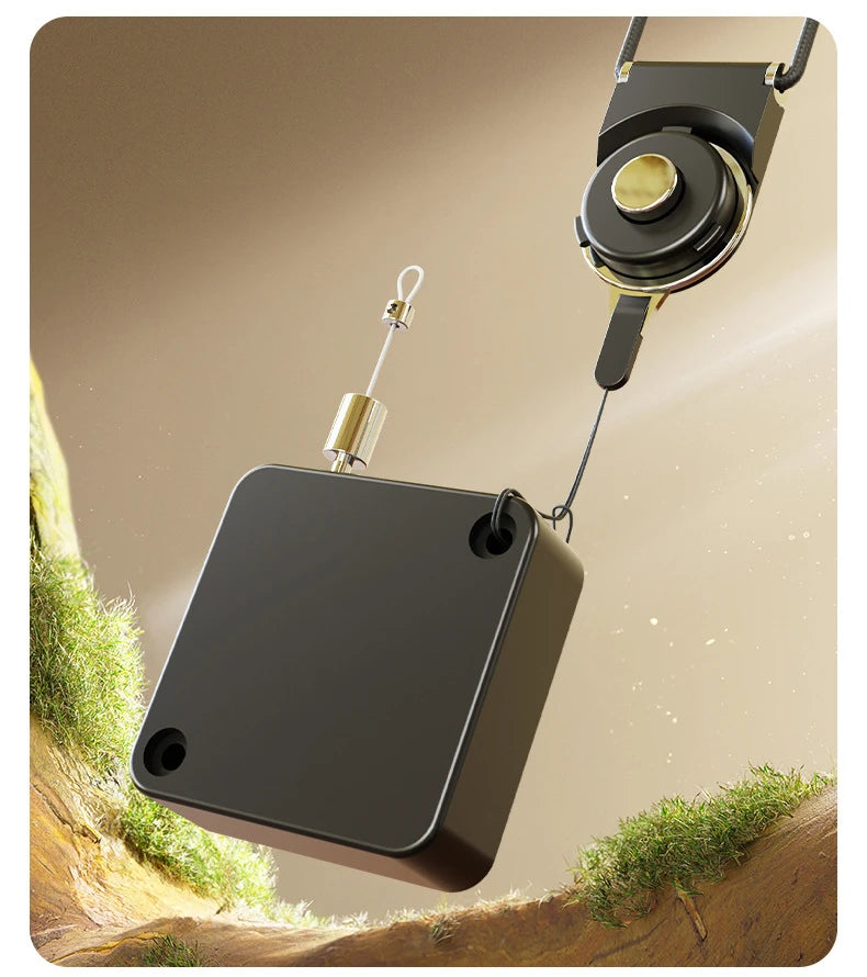 Parrot Training Leash with Auto Retractable Cord – Outdoor Flight Control Rope