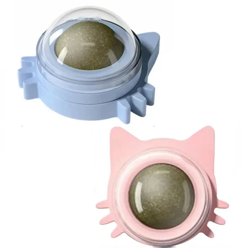 Lickable Catnip Balls – Chew Toy & Teeth Cleaner for Small to Medium Cats