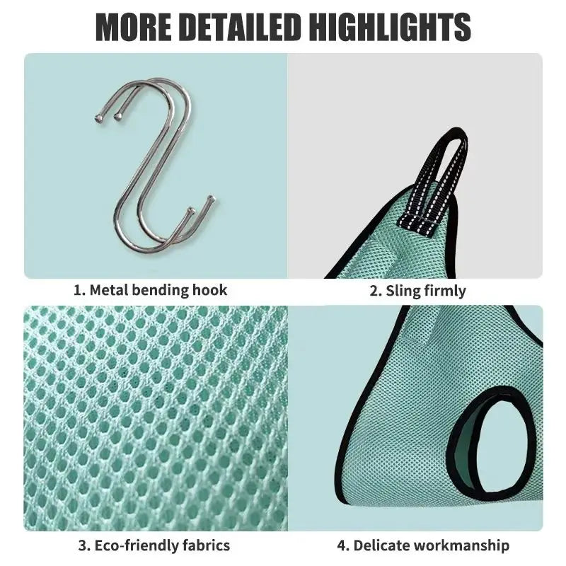 TONG Pet Grooming Hammock Helper – Nail Trimming & Restraint Harness