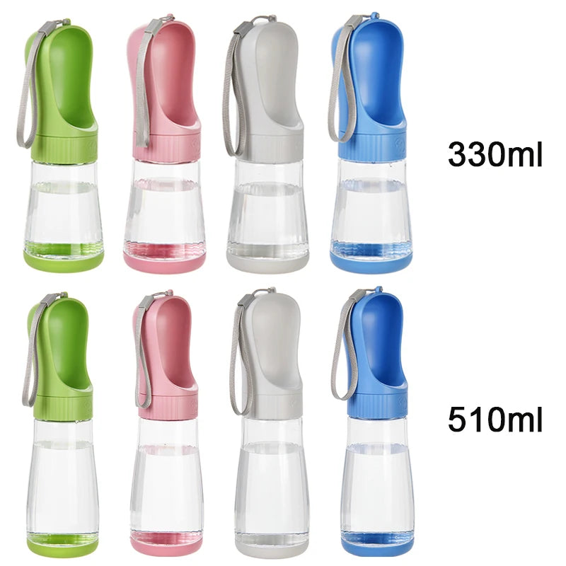 2-in-1 Portable Dog Water Bottle & Food Container – Travel Pet Dispenser