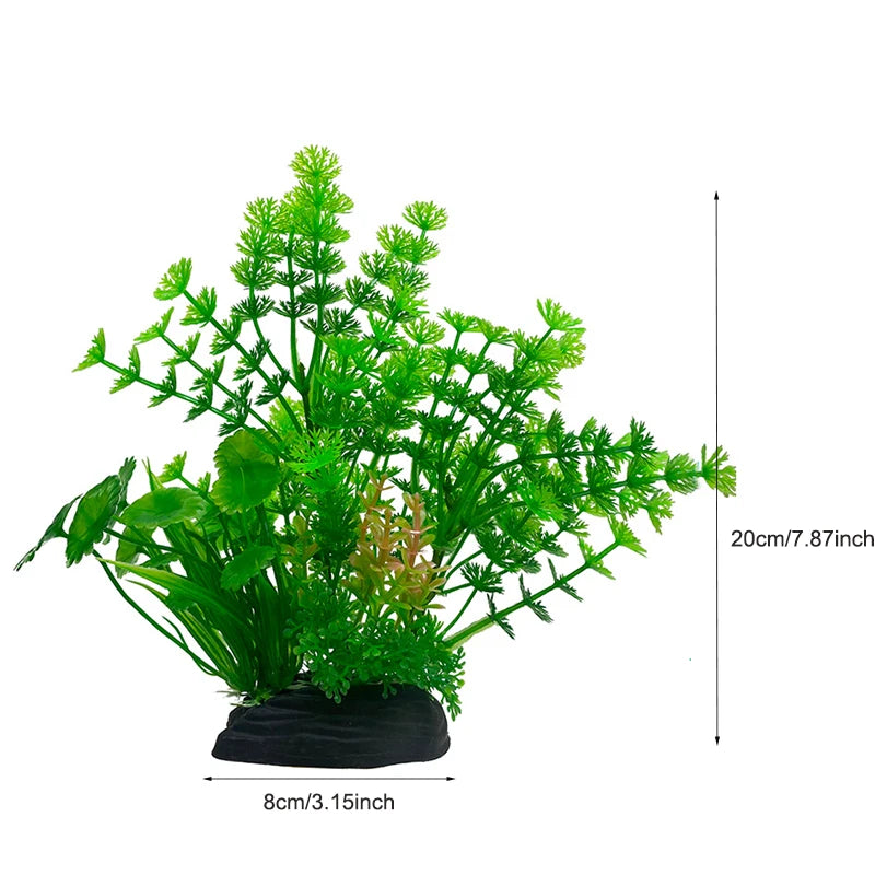 Artificial Aquarium Plants – Plastic Aquatic Tank Decorations