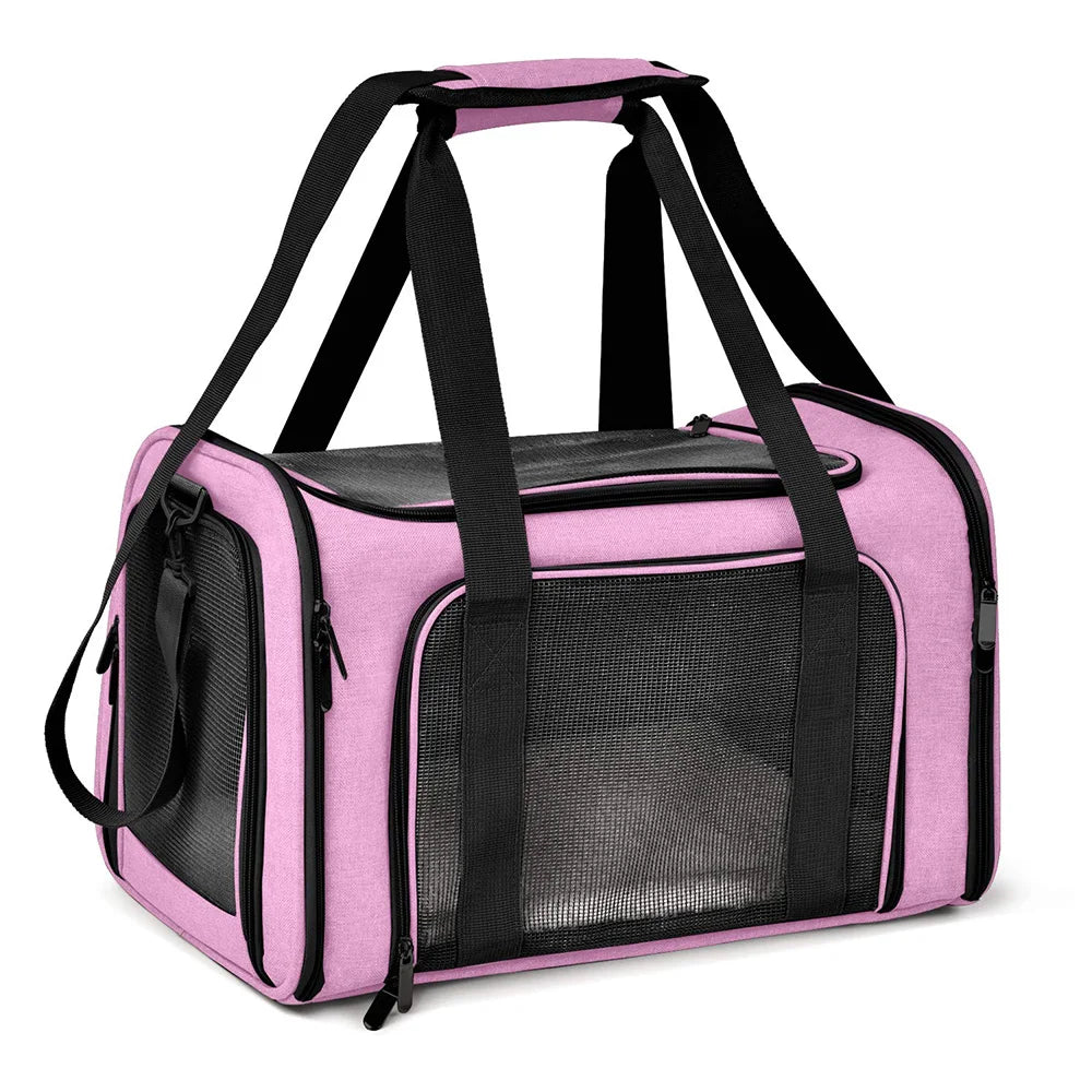 Soft-Sided Pet Carrier Backpack – Airline Approved Travel Bag for Small Dogs & Cats