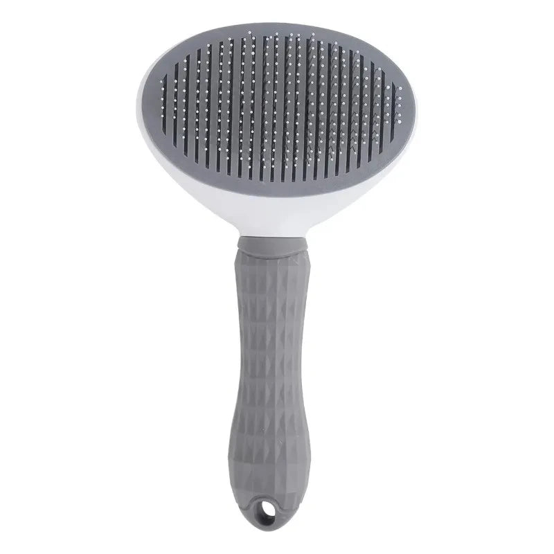 Stainless Steel Pet Grooming Comb – Cat & Dog Brush for Long Hair Care