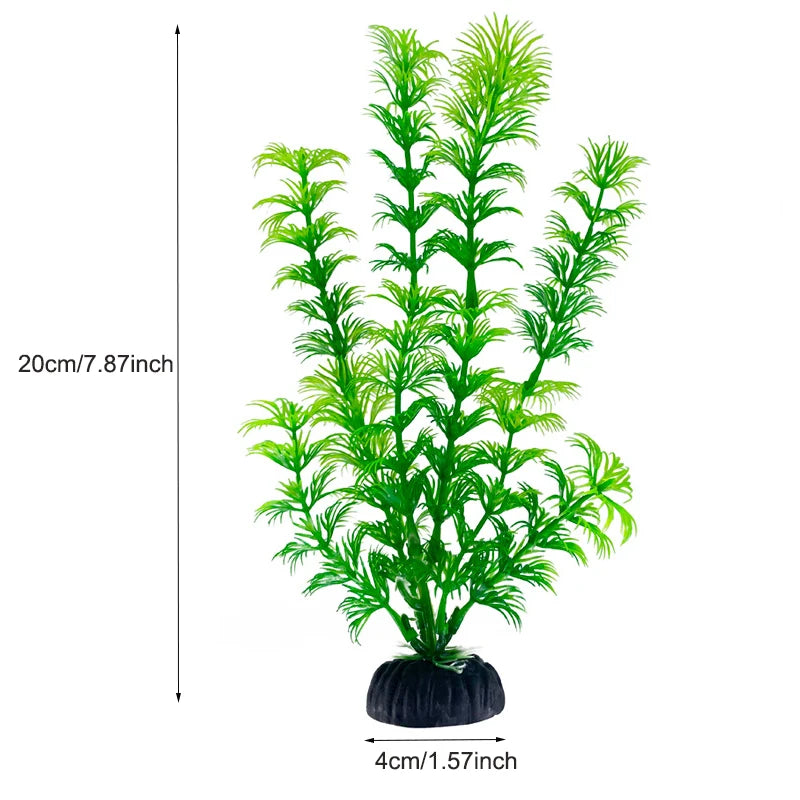 Artificial Aquarium Plants – Plastic Aquatic Tank Decorations