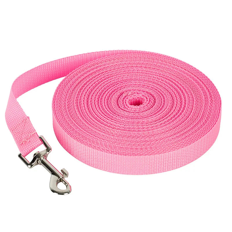 Long Dog Training Leash – Outdoor Running Lead for Small & Large Dogs