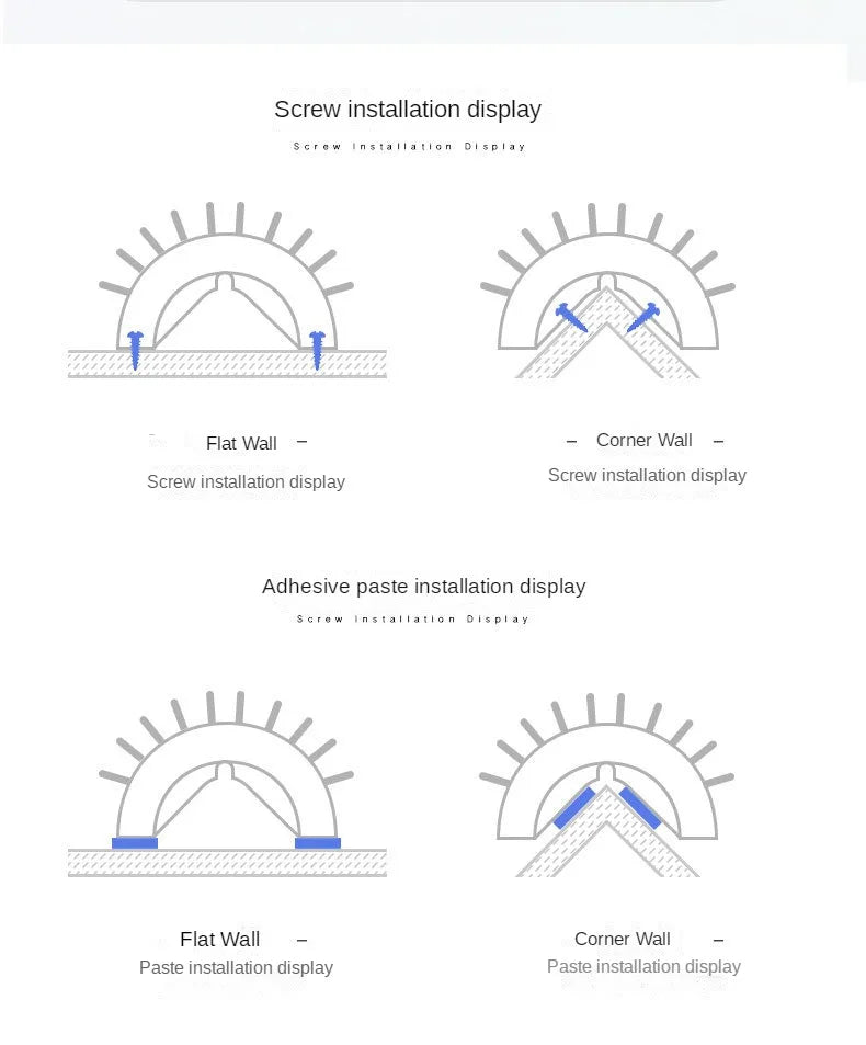 Wall Corner Cat Self-Groomer – Bristle Brush Scratcher with Massaging Arch