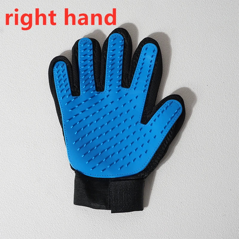 Pet Grooming Glove – Deshedding & Massage Brush for Cats and Dogs