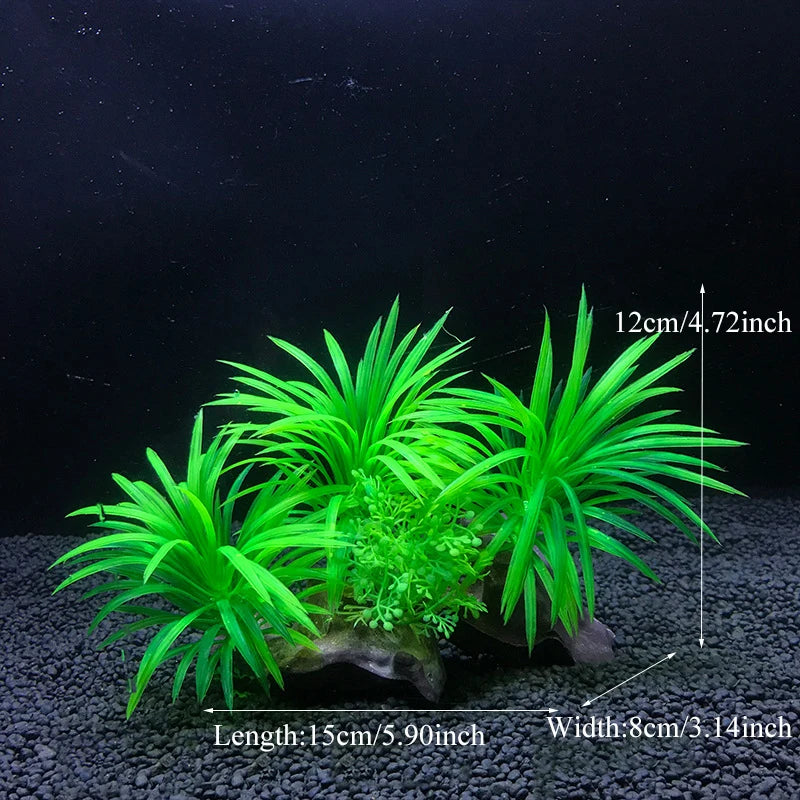 Artificial Aquarium Plants – Plastic Aquatic Tank Decorations