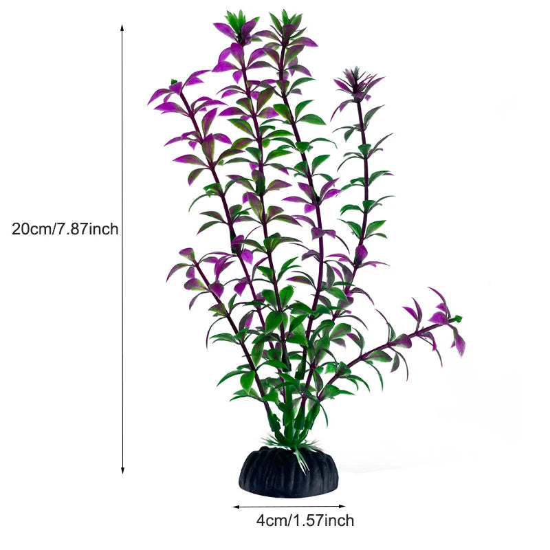 Artificial Aquarium Plants – Plastic Aquatic Tank Decorations