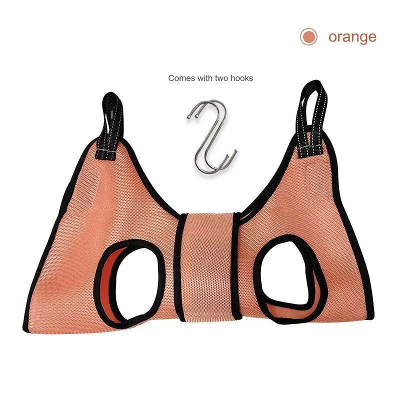 TONG Pet Grooming Hammock Helper – Nail Trimming & Restraint Harness