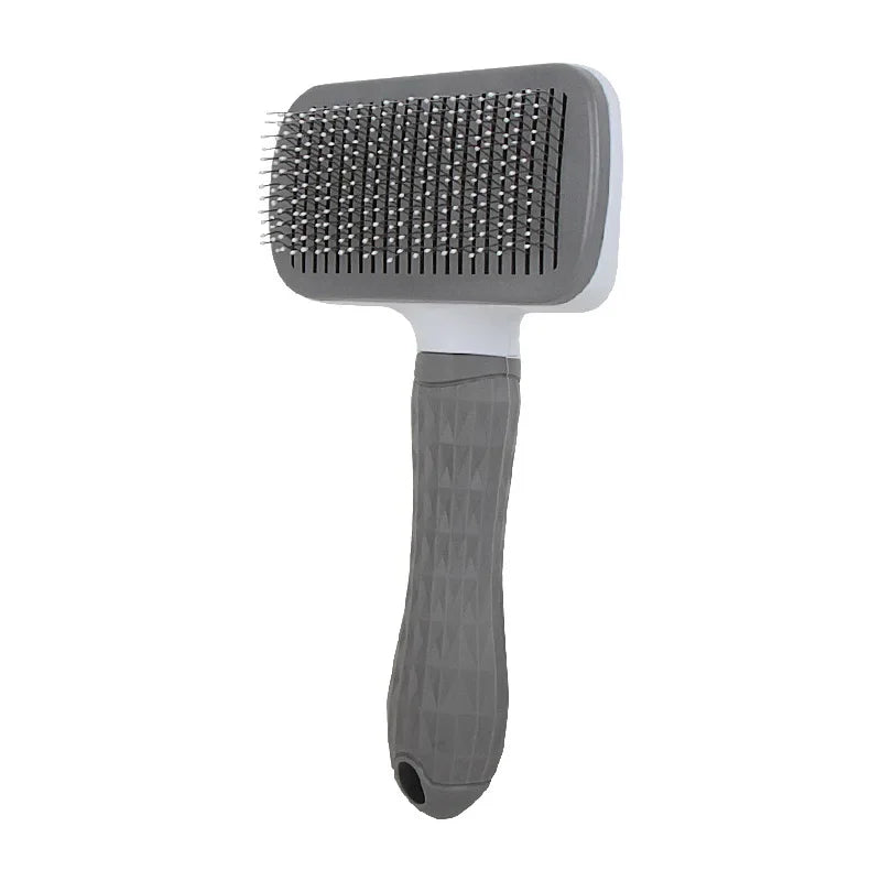 Pet Grooming Brush – Stainless Steel Comb for Dogs & Cats