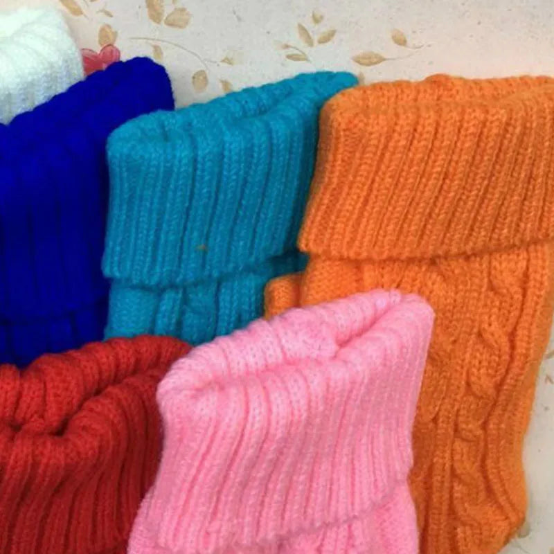 Knitted Dog Sweater – Winter Pet Clothes for Small & Medium Dogs