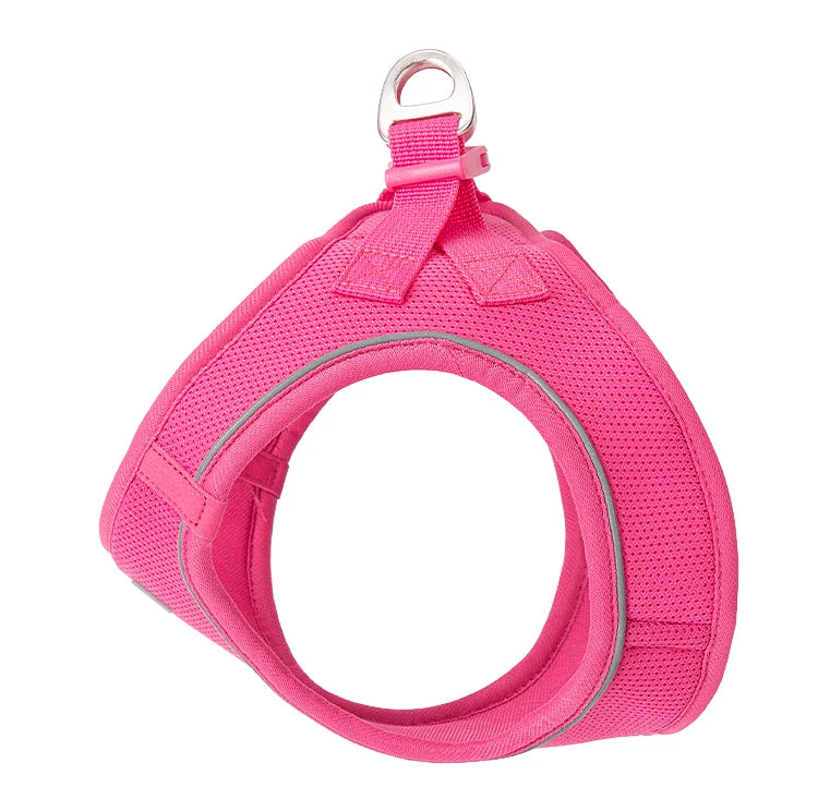Reflective Dog Harness & Leash Set – Adjustable Pet Vest for Small & Medium Dogs