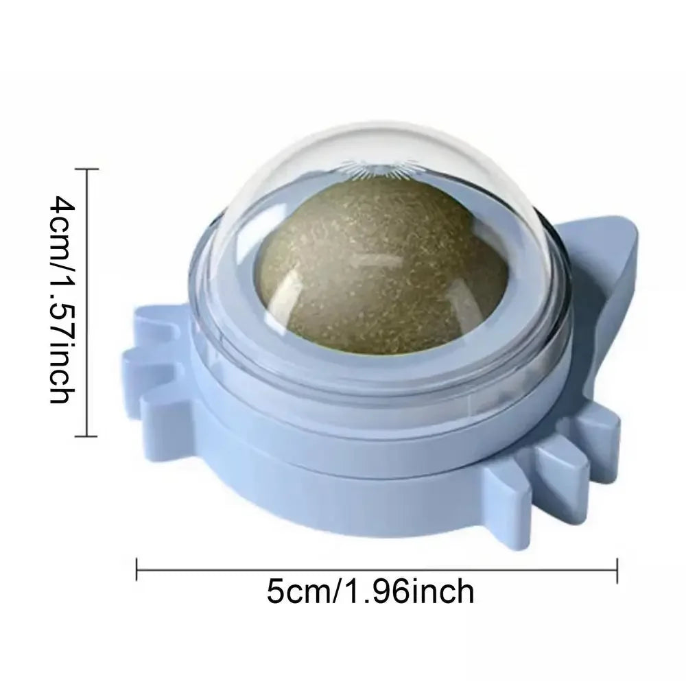 Lickable Catnip Balls – Chew Toy & Teeth Cleaner for Small to Medium Cats