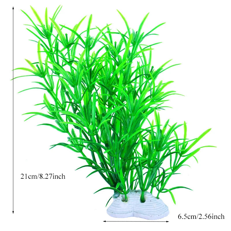 Artificial Aquarium Plants – Plastic Aquatic Tank Decorations