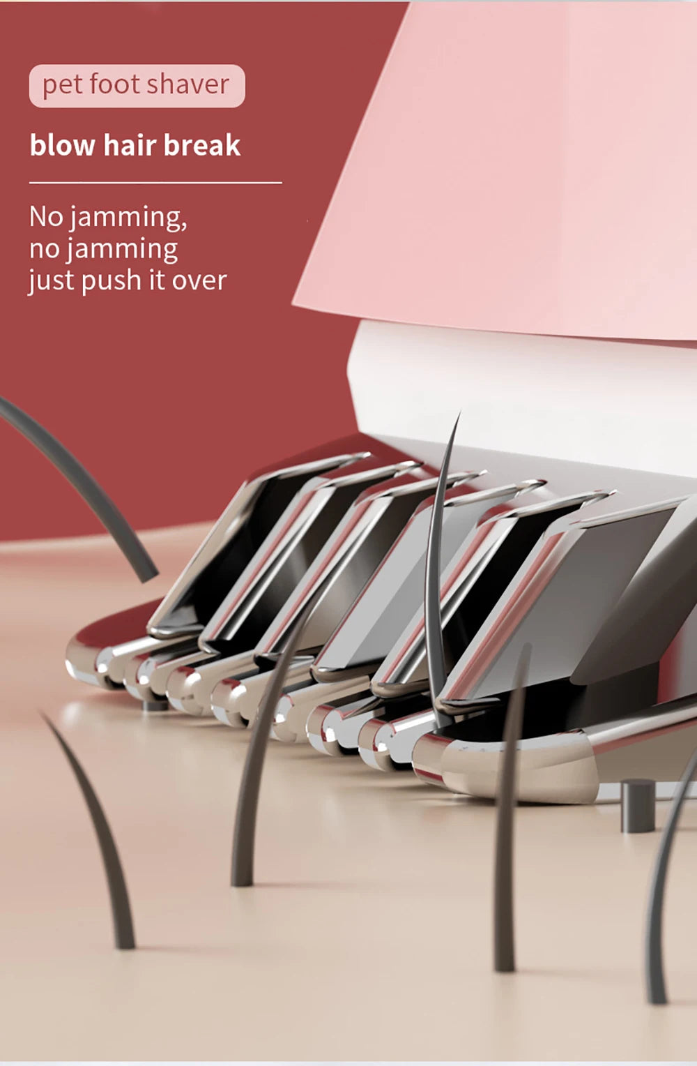 Electric Dog Hair Trimmer – Precision Grooming Tool for Paws, Ears & Butt