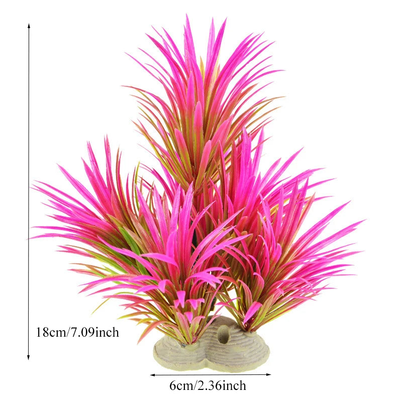 Artificial Aquarium Plants – Plastic Aquatic Tank Decorations