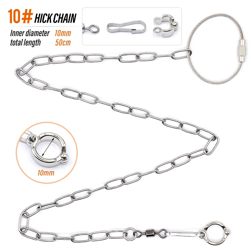 Parrot Leg Ring with Foot Chain – Bird Ankle Strap for Outdoor Flying & Training