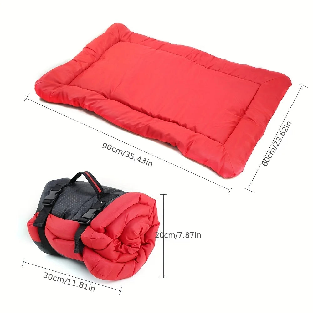Waterproof Anti-Slip Pet Bed – Washable Outdoor Dog Cushion Mat