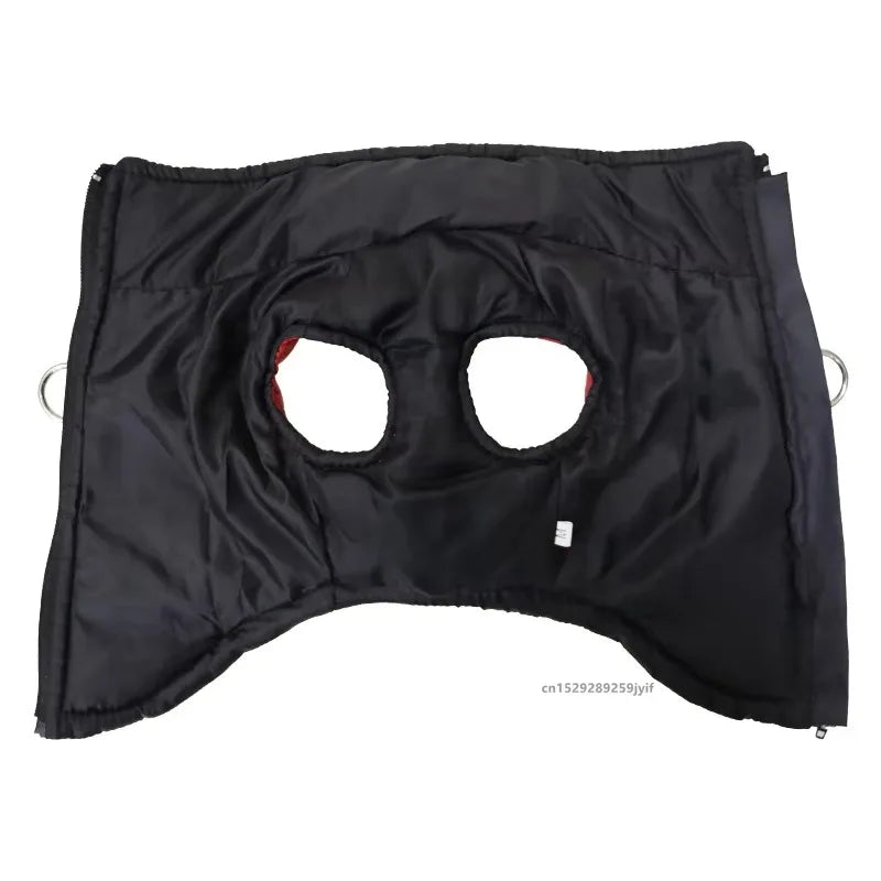 Waterproof Winter Dog Jacket – Warm Padded Vest with Zipper for Small to Large Dogs