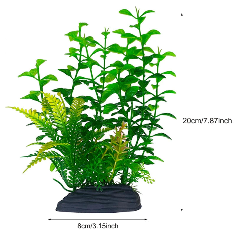 Artificial Aquarium Plants – Plastic Aquatic Tank Decorations