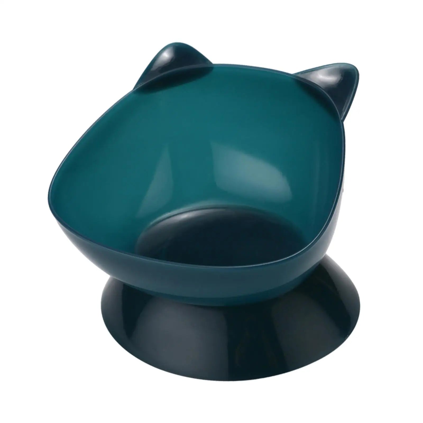 Raised Tilted Pet Bowl – Spine-Protecting Feeder for Cats & Small Dogs