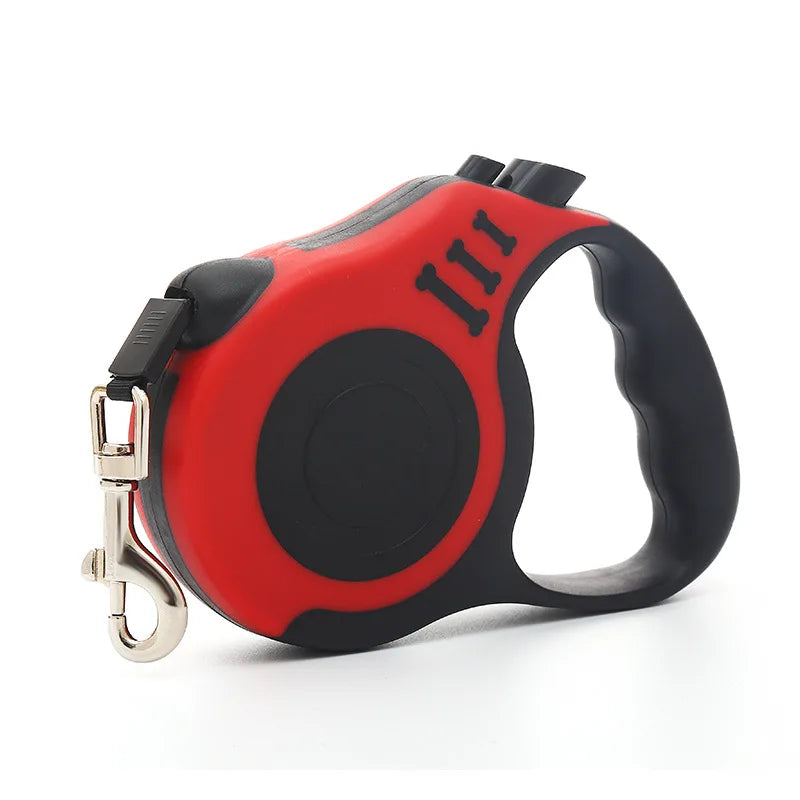 Retractable Dog Leash – 3M/5M Durable Nylon Lead for Small to Large Pet