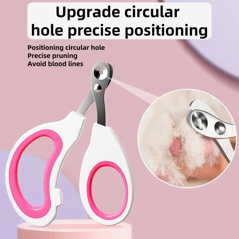 Professional Pet Nail Clippers – Stainless Steel Trimmer for Cats & Small Dogs