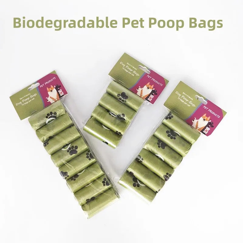 Biodegradable Dog Poop Bags – Scented Waste Bags with Dispenser