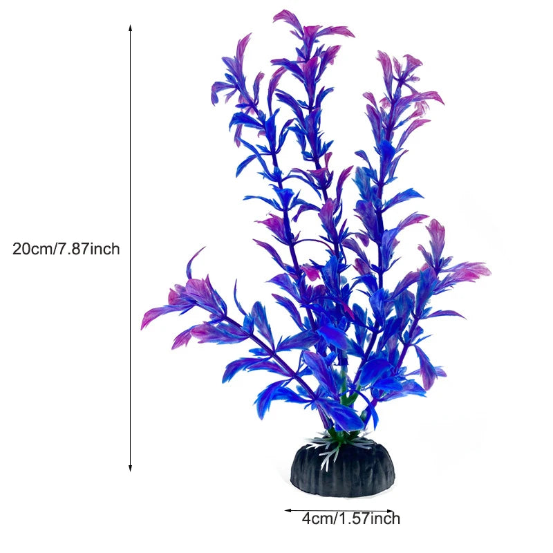 Artificial Aquarium Plants – Plastic Aquatic Tank Decorations