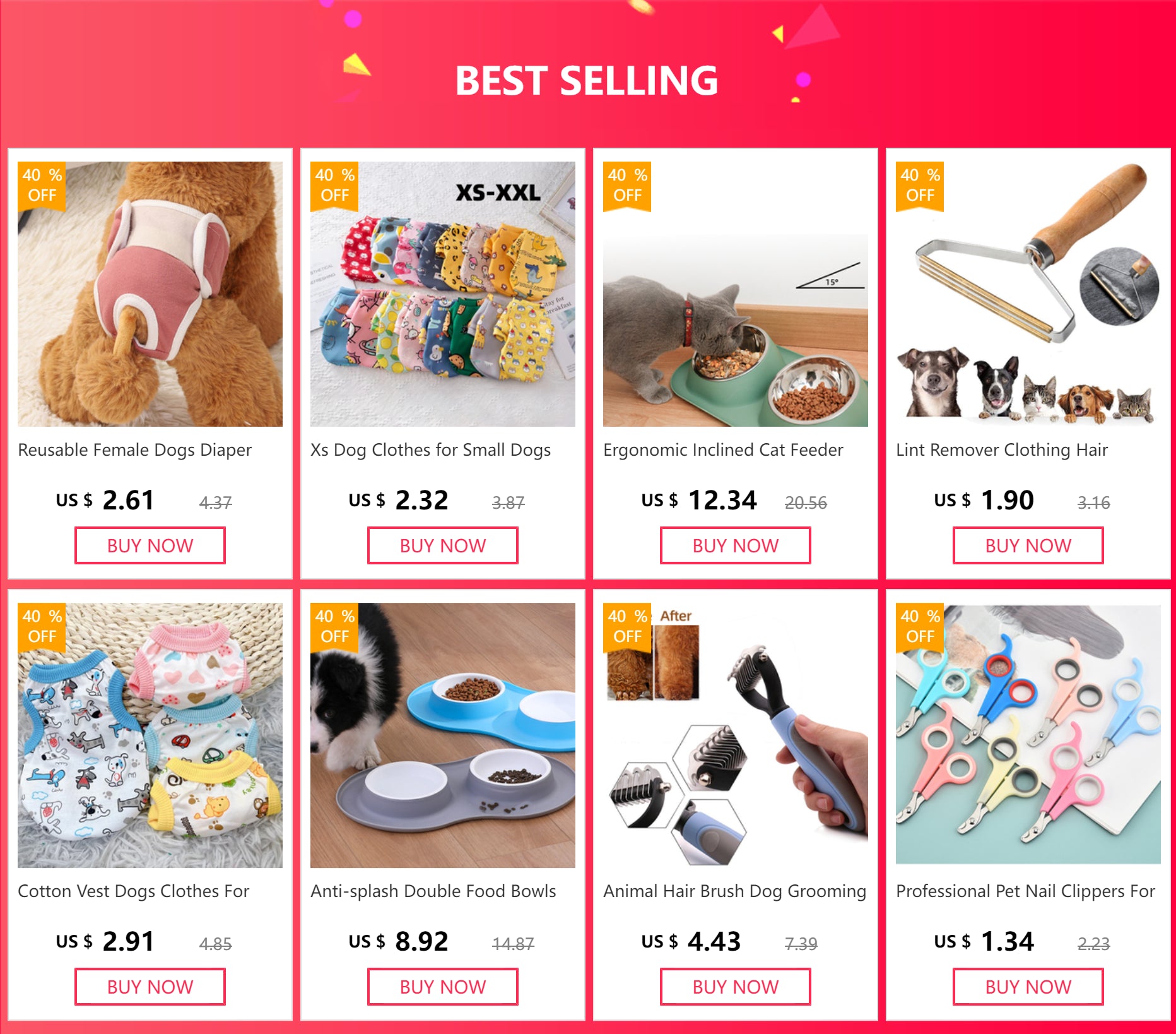 Reusable Pet Diapers – Washable Sanitary Pants for Female Dogs & Male Cats