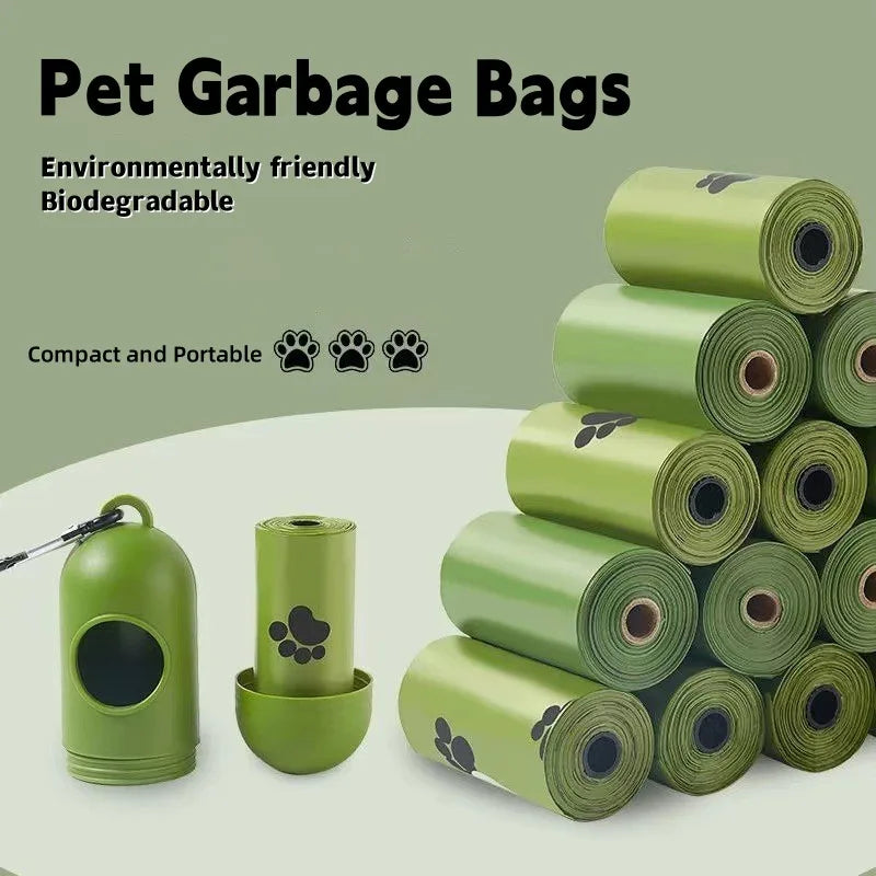 Biodegradable Dog Poop Bags – Scented Waste Bags with Dispenser