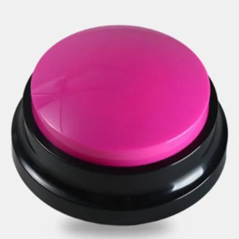 8PCS Dog Talking Buttons – 30s Recordable Voice Training Buzzers for Pets