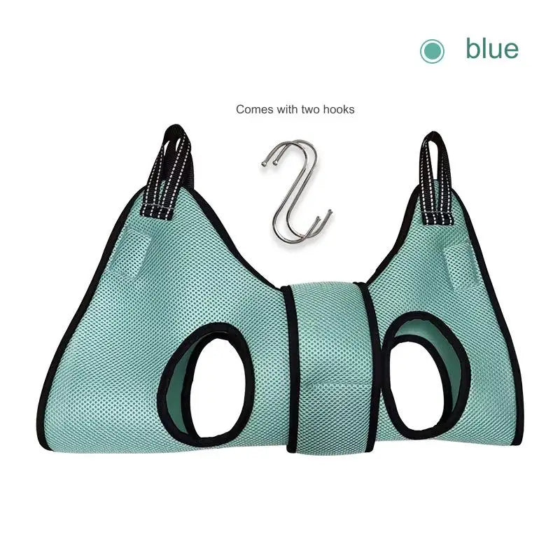 TONG Pet Grooming Hammock Helper – Nail Trimming & Restraint Harness