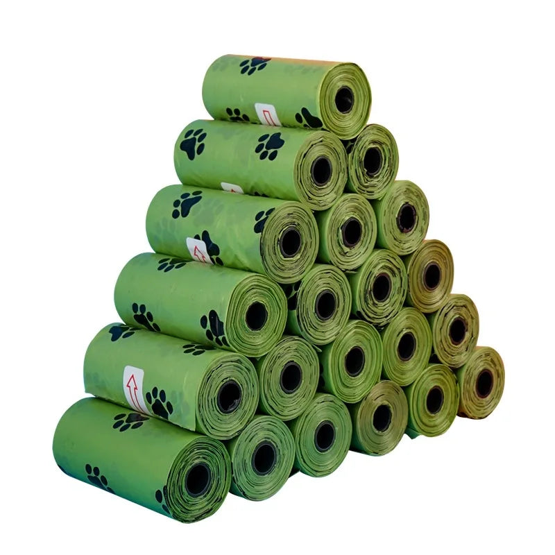 Biodegradable Dog Poop Bags – Scented Waste Bags with Dispenser