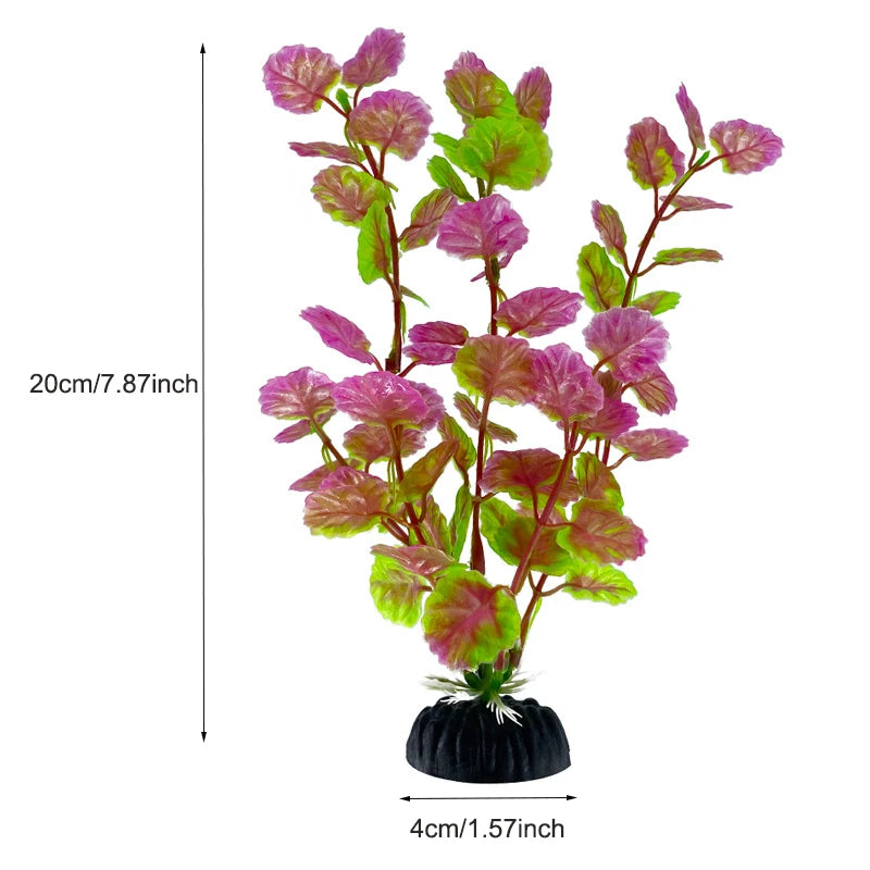 Artificial Aquarium Plants – Plastic Aquatic Tank Decorations
