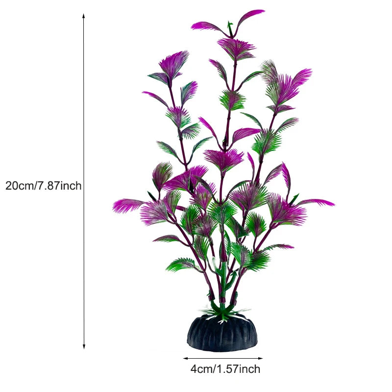 Artificial Aquarium Plants – Plastic Aquatic Tank Decorations