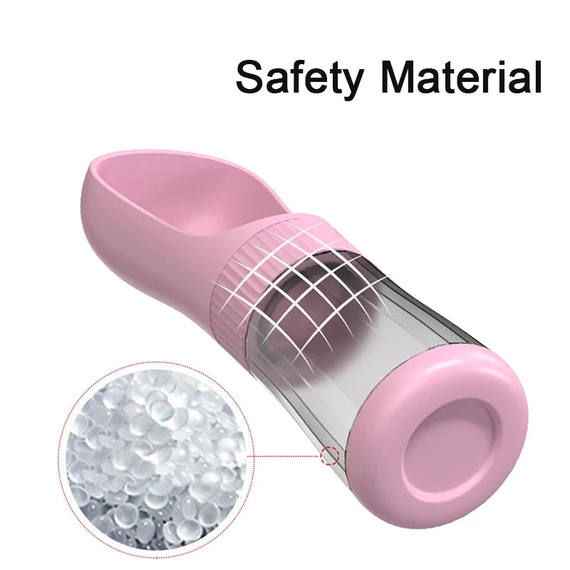 2-in-1 Portable Dog Water Bottle & Food Container – Travel Pet Dispenser