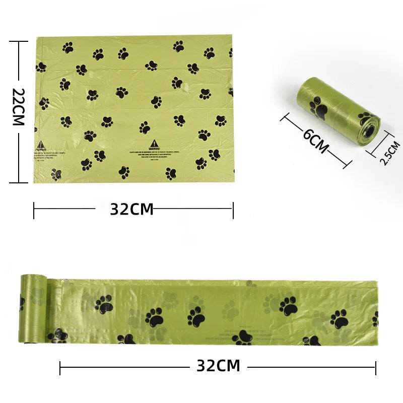 Biodegradable Dog Poop Bags – Scented Waste Bags with Dispenser